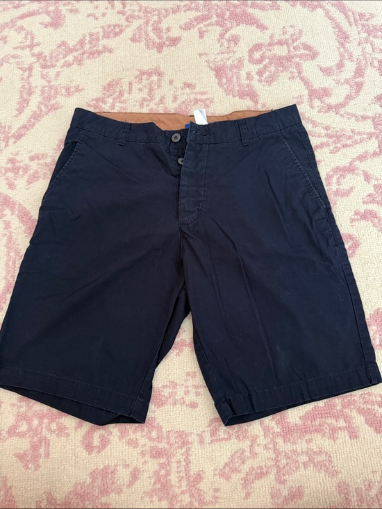 Divided Other - Men's Navy Cotton Shorts